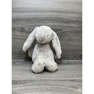Jellycat Bashful Bunny Silver Grey Plush Soft